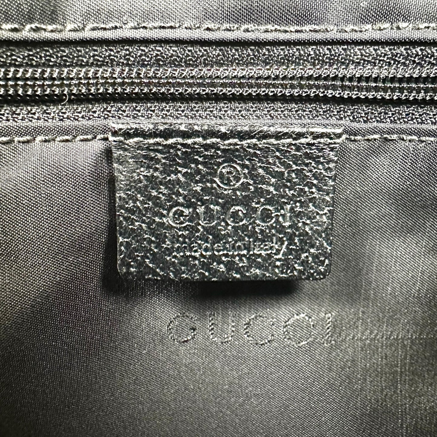 Gucci Jackie Nylon Shoulder Bag