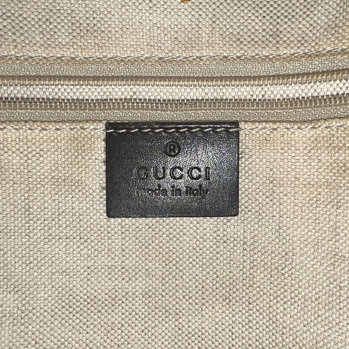 Gucci Monogram Canvas Sukey Shoulder Bag