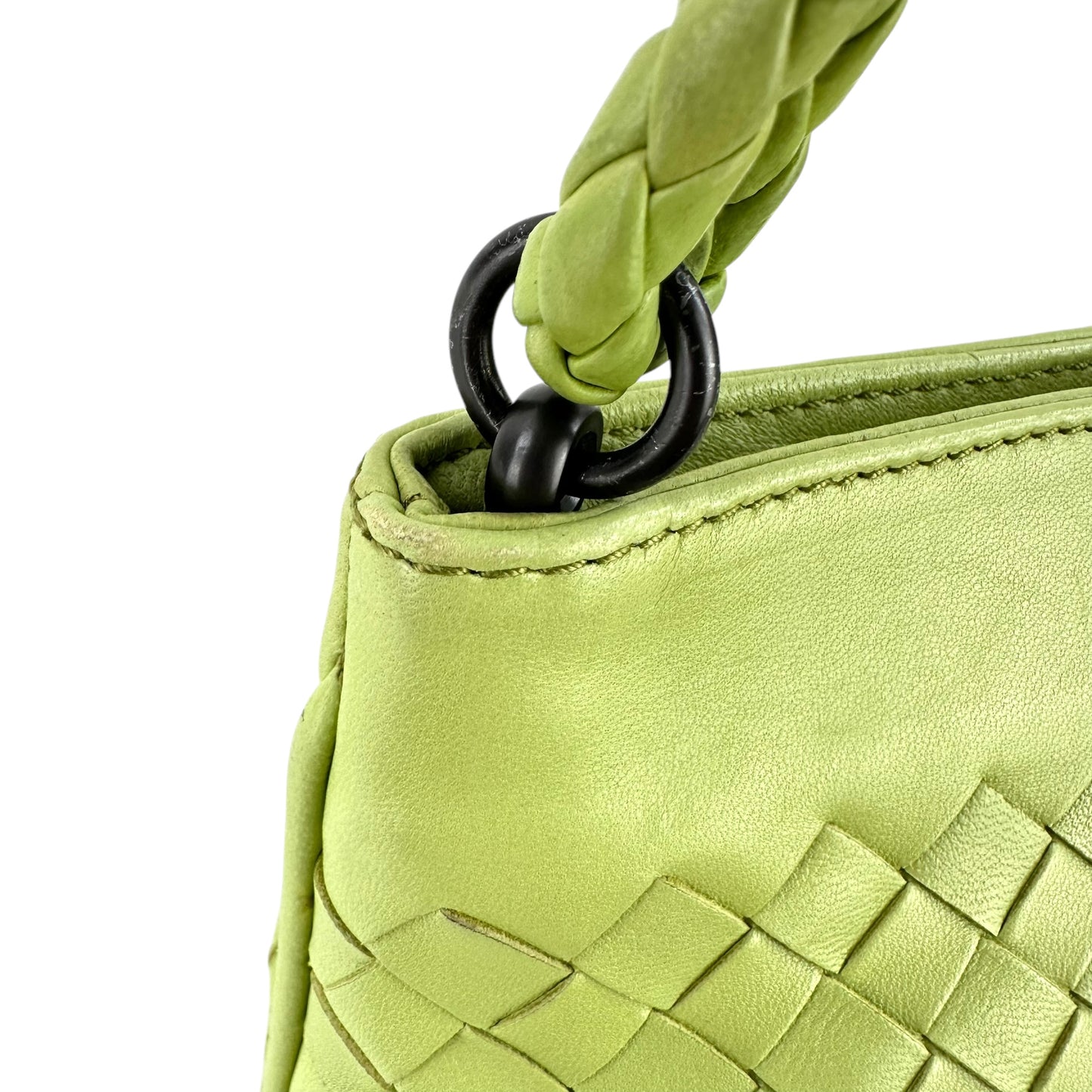 Bottega Veneta Mini Intrecciato Leather Shoulder Bag