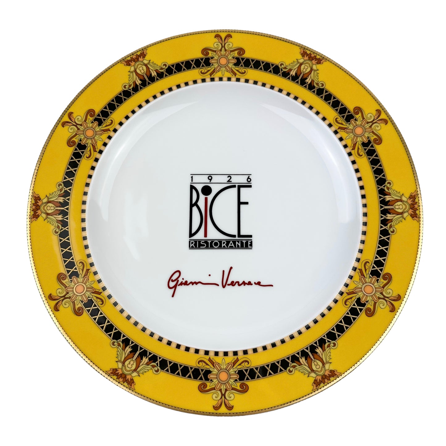 Versace Rosenthal Bice Restaurant Plate