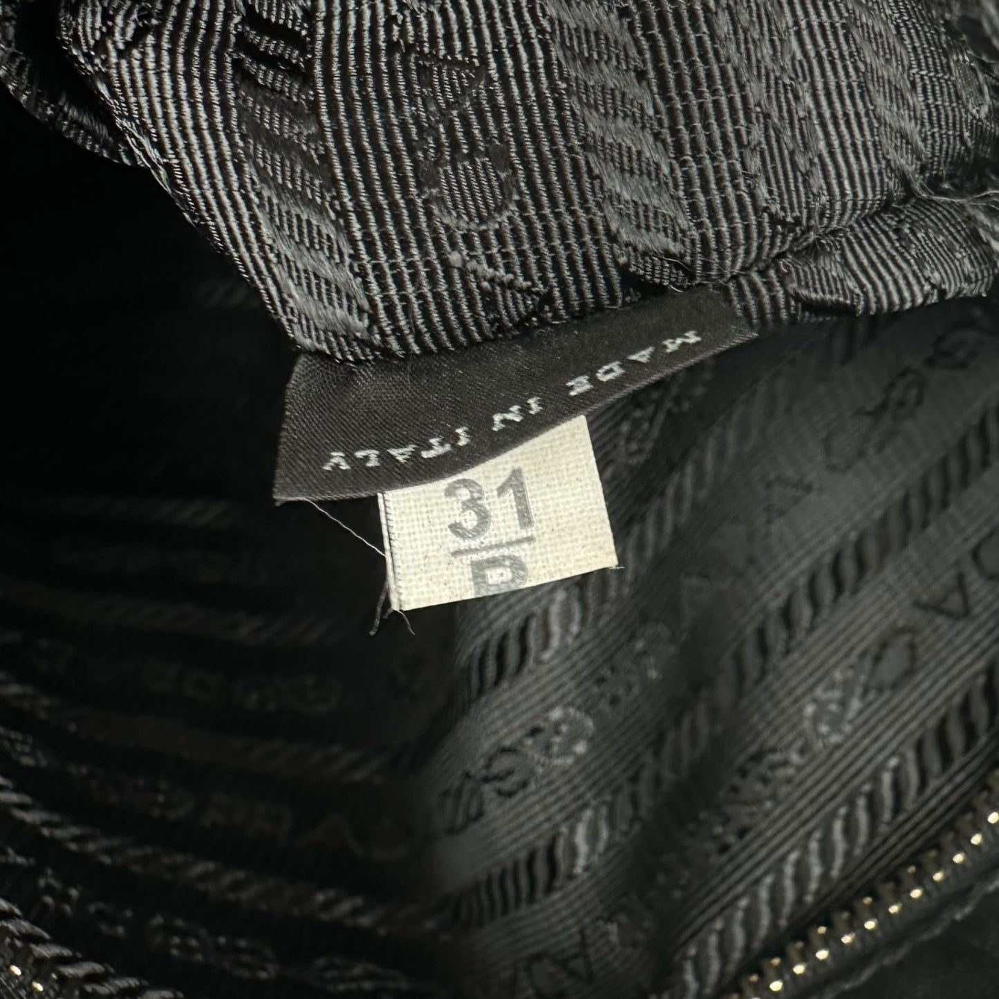 Prada Tessuto Gaufre Nylon 2-Way Bag