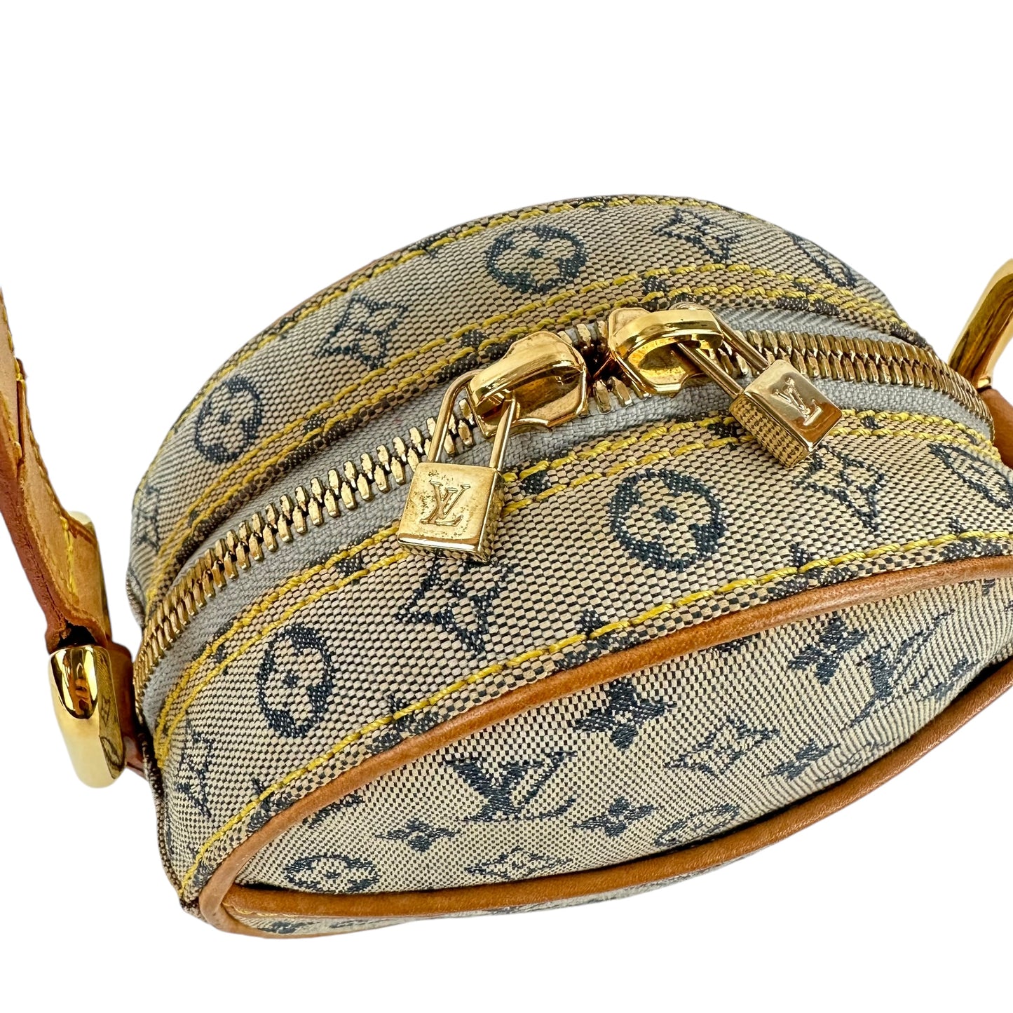 Louis Vuitton Vintage Mini Lin Jean PM Crossbody Bag