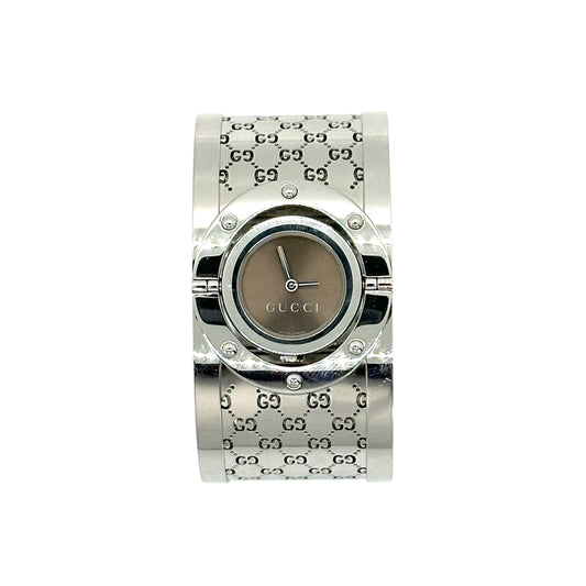 Gucci Micro GG Twirl Cuff Watch