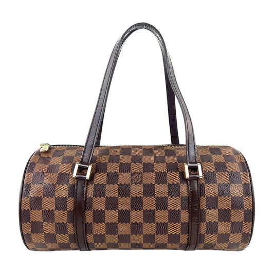 Louis Vuitton Vintage Damier Ebene Papillon 30 Handbag