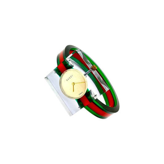 Gucci Vintage Sherry Line Bangle Manual Windup Watch