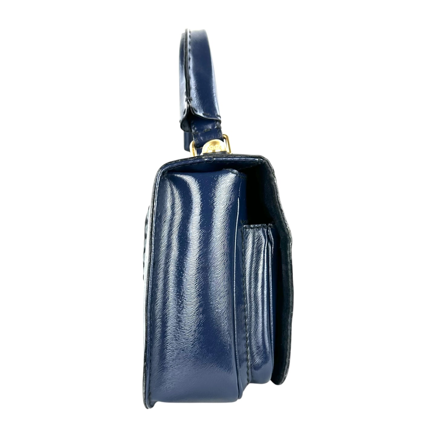 Fendi F3 Secret Code Patent Leather Two-Way Bag