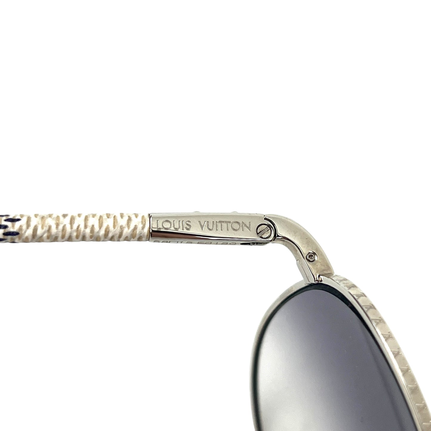 Louis Vuitton Damier Azur Pilot Sunglasses