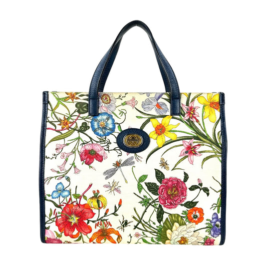 Gucci Flora Canvas Two-Way Bag