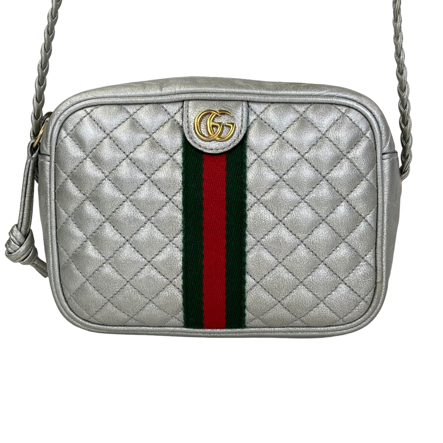 Gucci Trapuntata Mini Quilted Leather Crossbody Bag