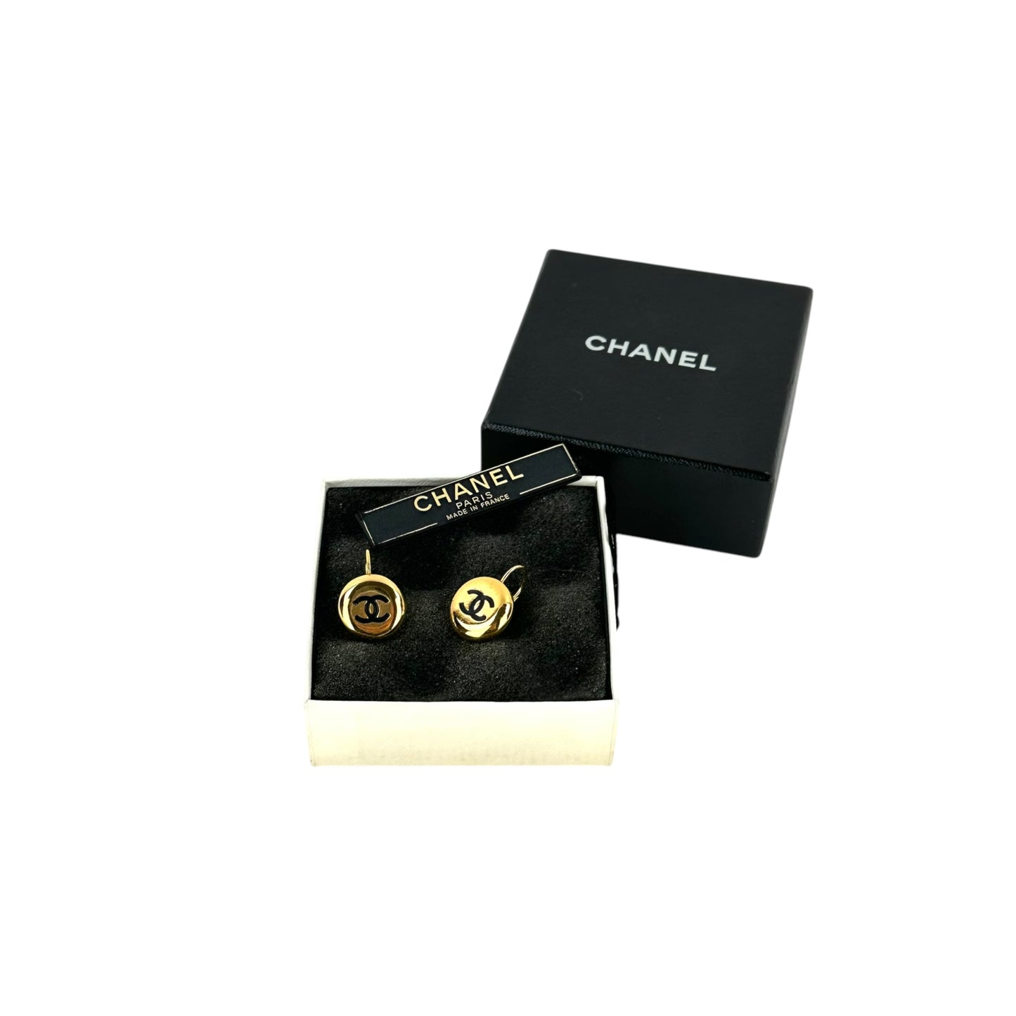 Chanel Vintage CC Earrings