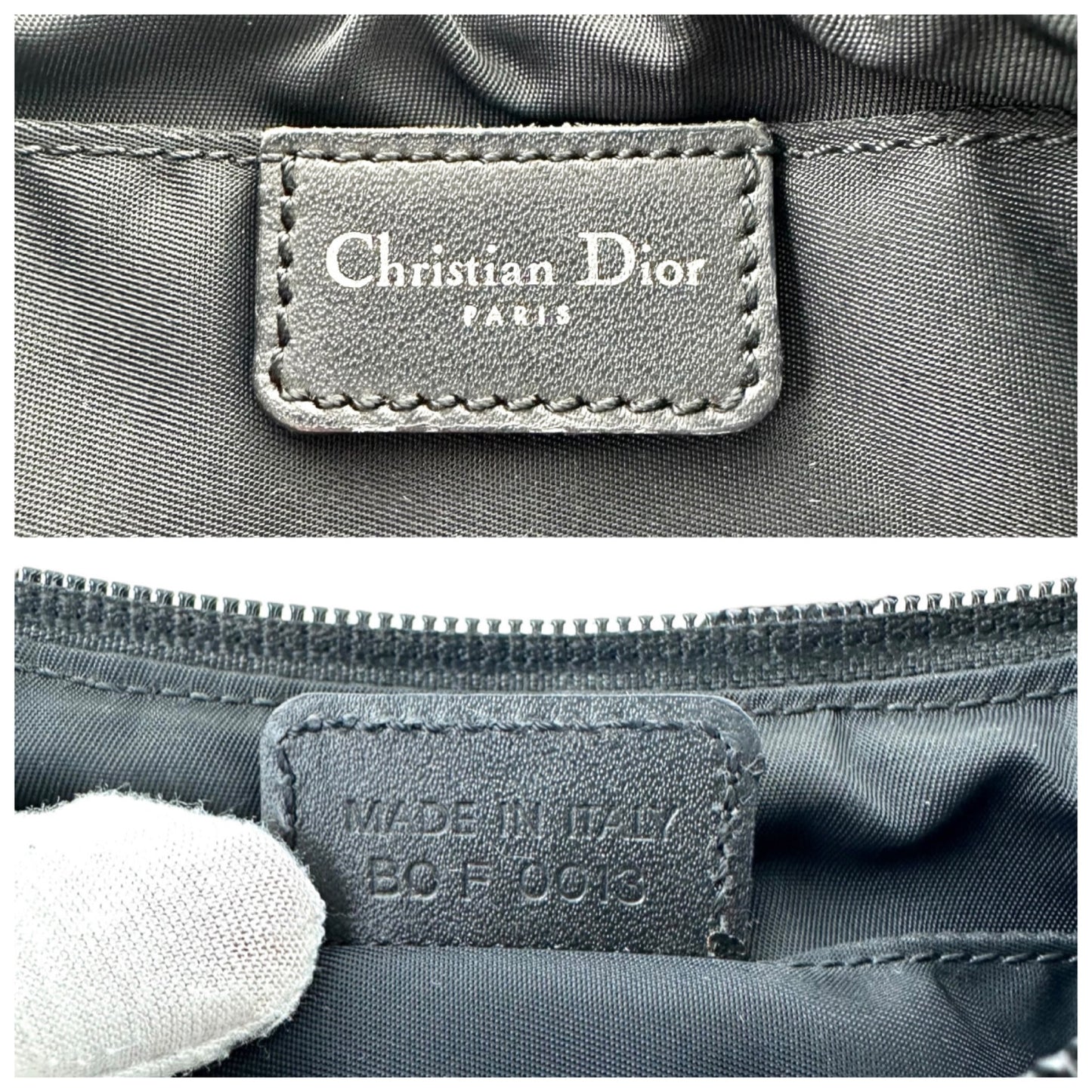 Dior Vintage Trotter Shoulder Bag