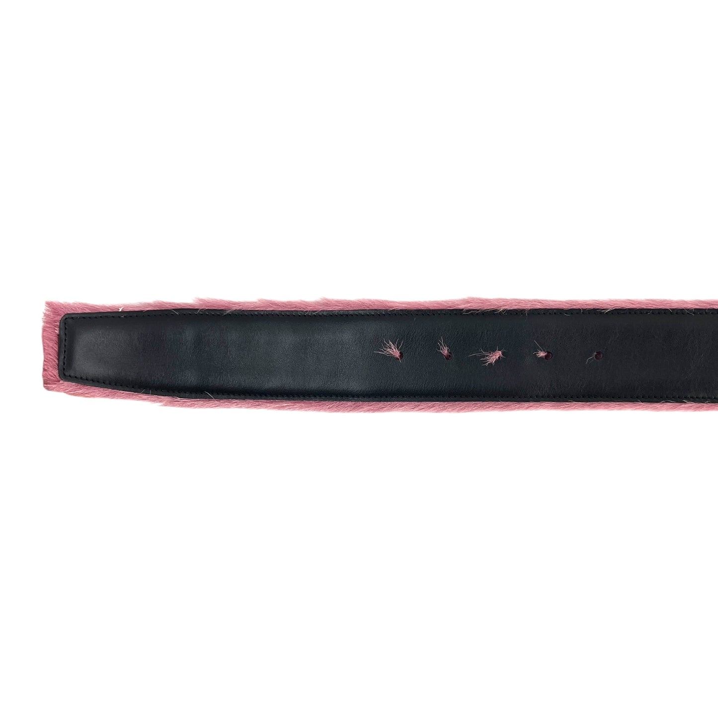 Prada Calf Hair Chunky Belt