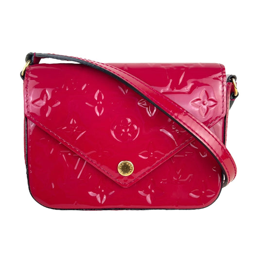 Louis Vuitton Monogram Sac Lucie Vernis Crossbody Bag