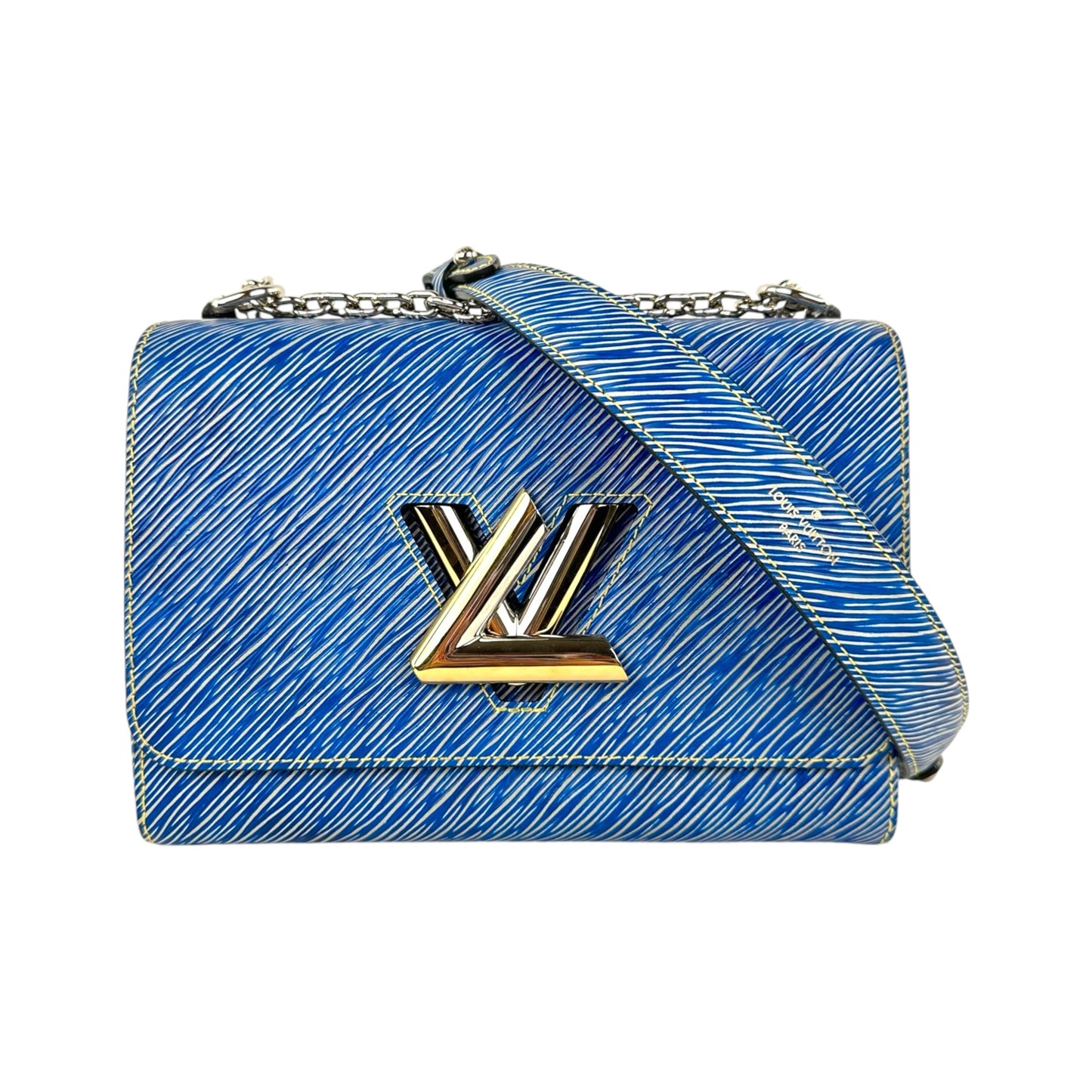 Louis Vuitton Epi Leather Twist Chain Shoulder Bag