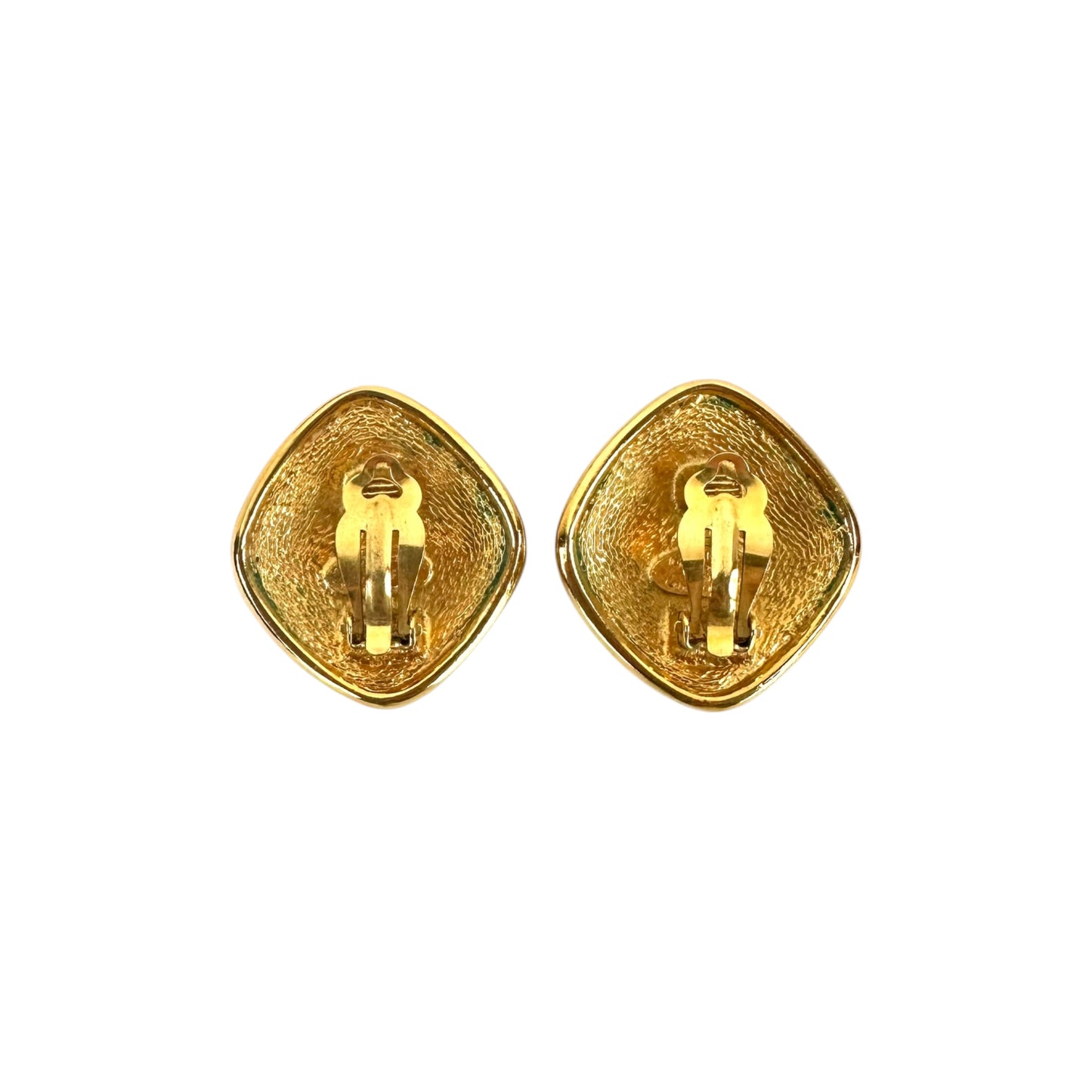 Chanel Vintage Arabesque Clip-On Earrings