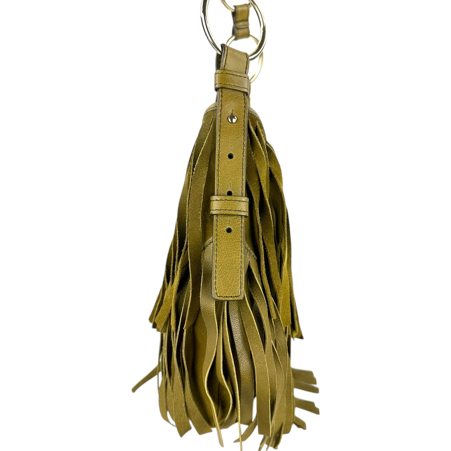 YSL Vintage Rive Gauche Fringe Shoulder Bag