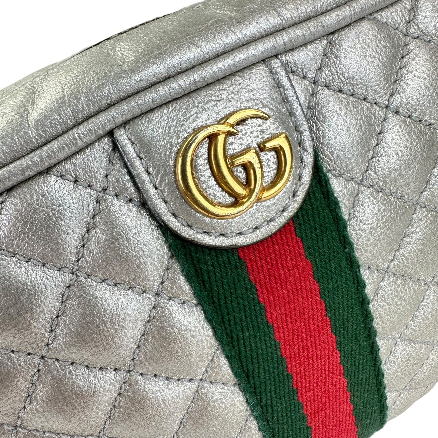 Gucci Trapuntata Mini Quilted Leather Crossbody Bag