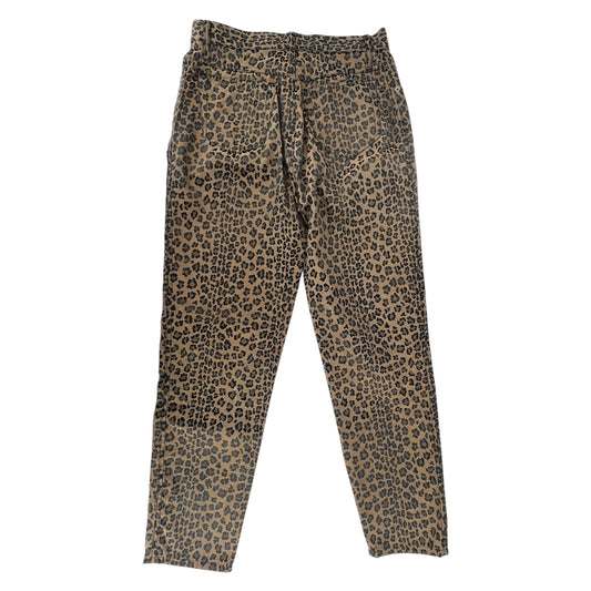 Fendi Vintage Leopard High Waisted Cigarette Pant