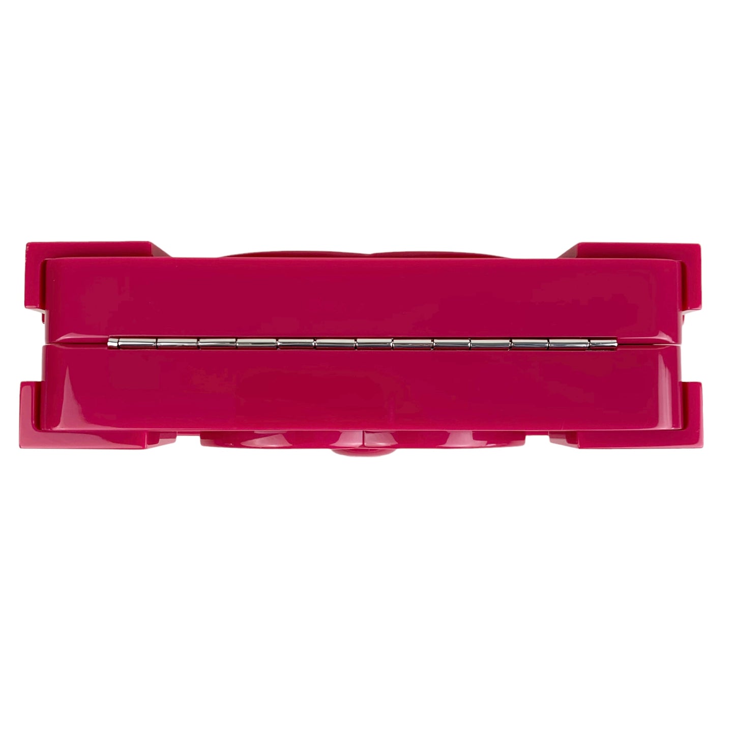 Chanel 2014 Pink Lego Brick Acrylic Minaudière Clutch Shoulder Bag
