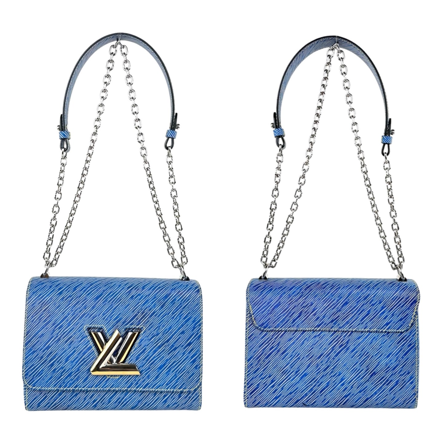 Louis Vuitton Epi Leather Twist Chain Shoulder Bag