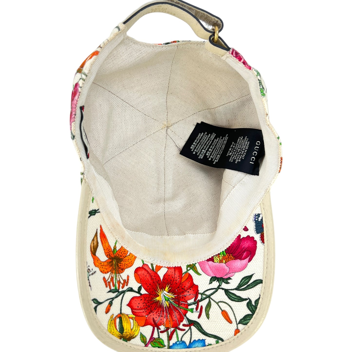 Gucci Flora Canvas Ball Cap