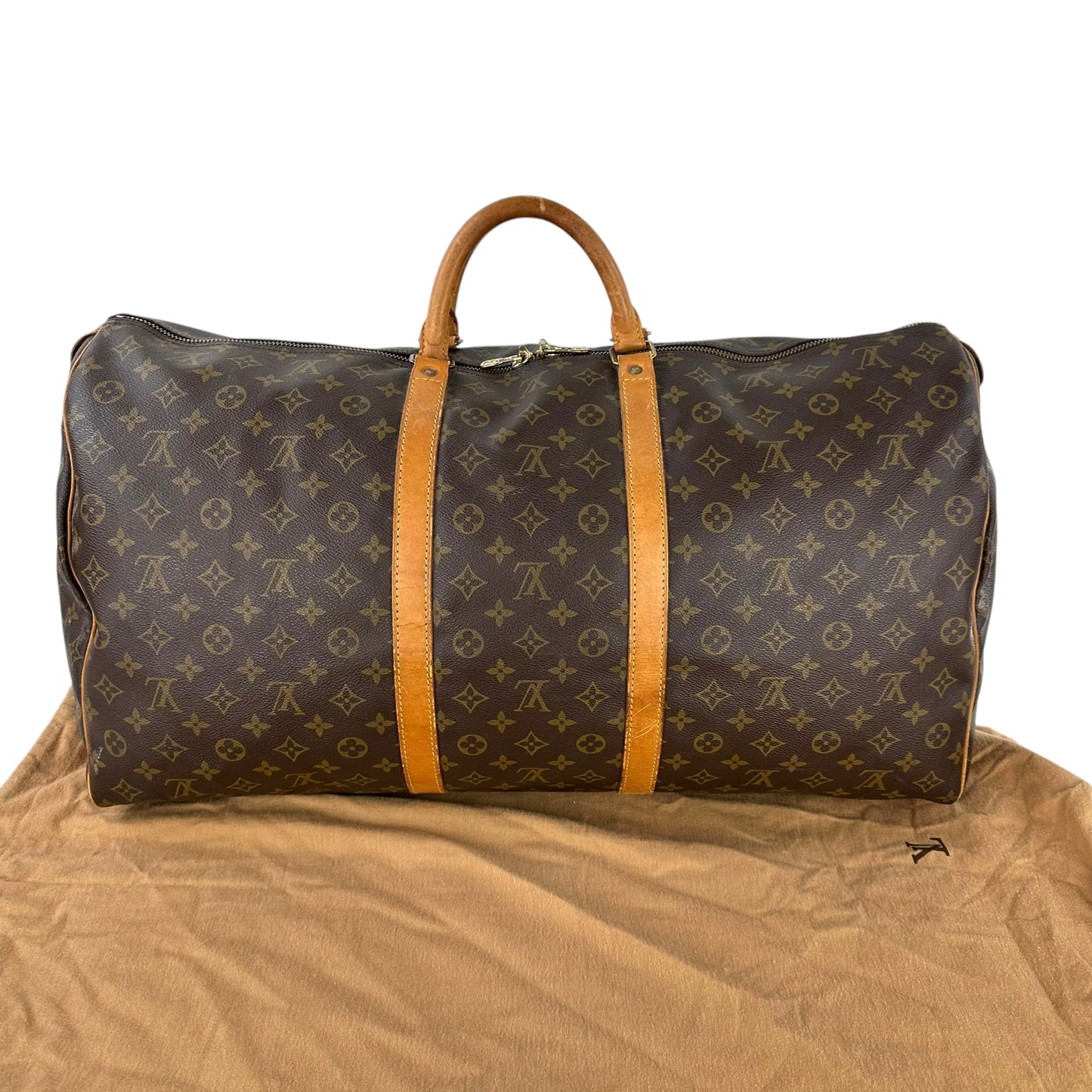 Louis Vuitton Vintage Monogram Keepall 60 Travel Bag