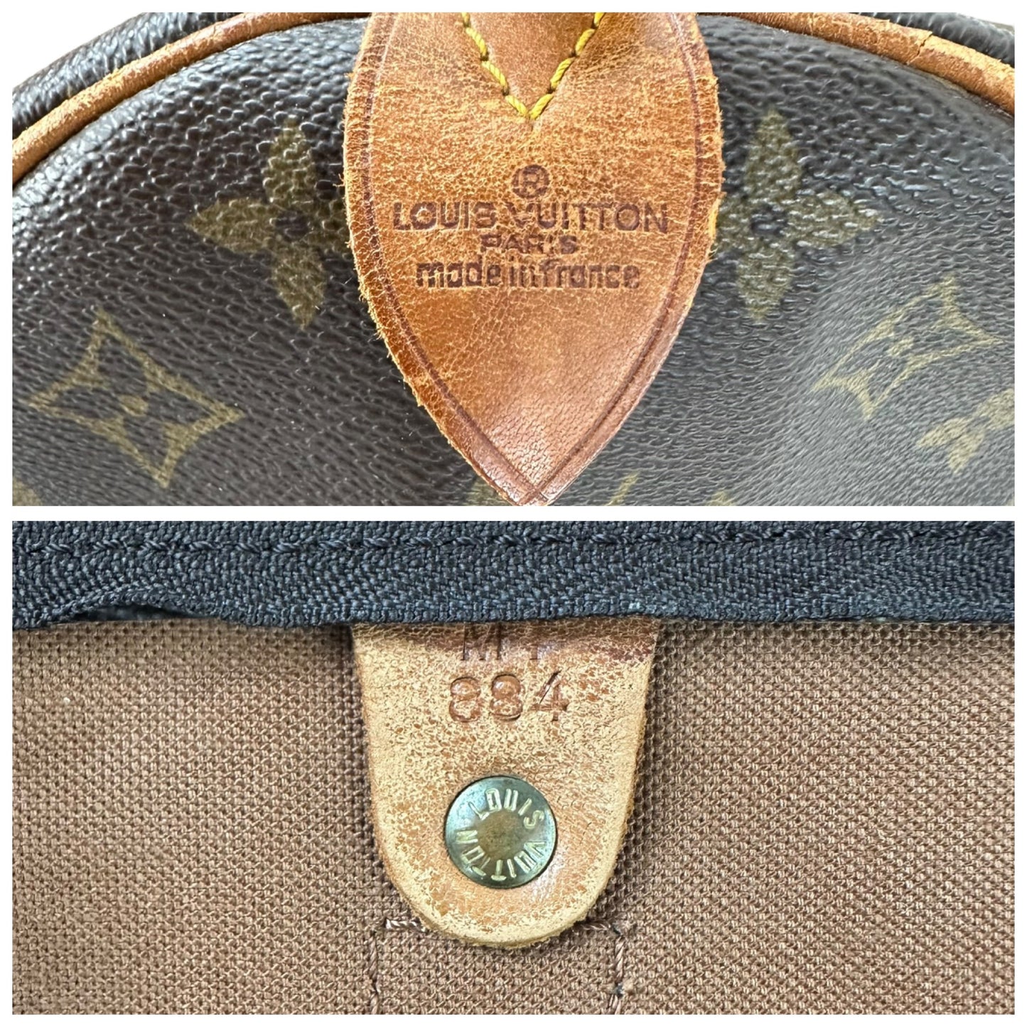 Louis Vuitton Vintage Monogram Keepall 60 Travel Bag