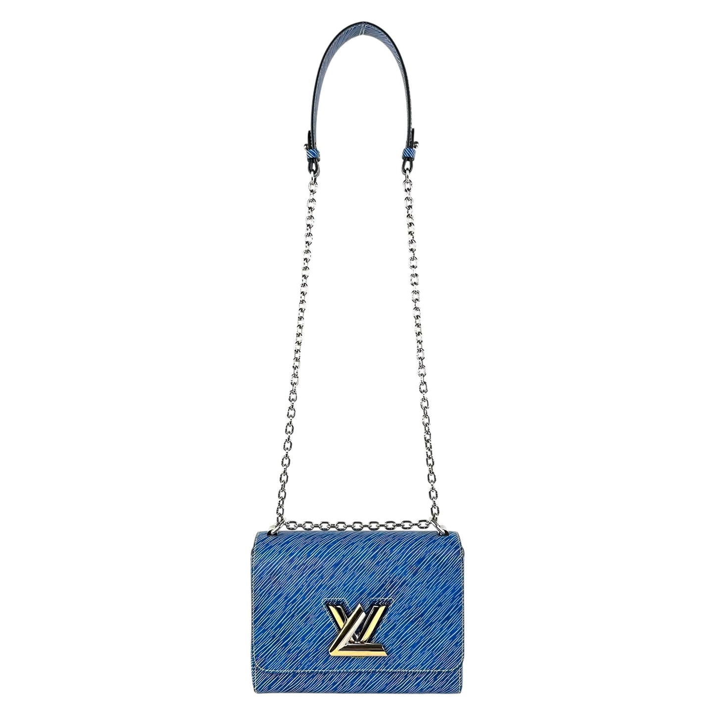 Louis Vuitton Epi Leather Twist Chain Shoulder Bag