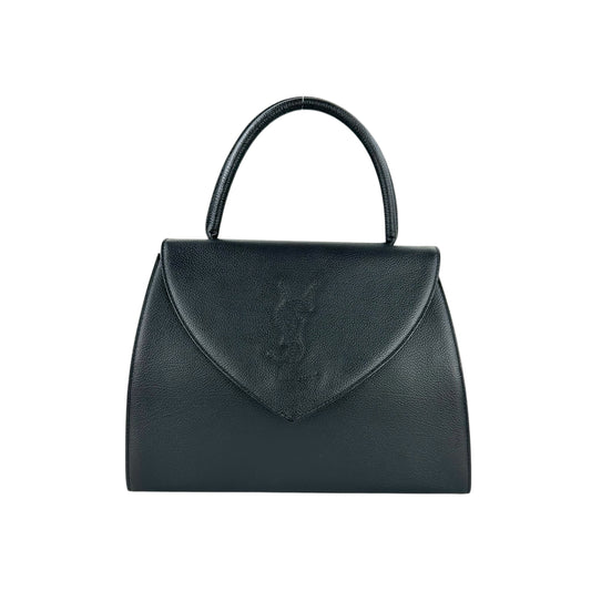 YSL Vintage Leather Top Handle Bag