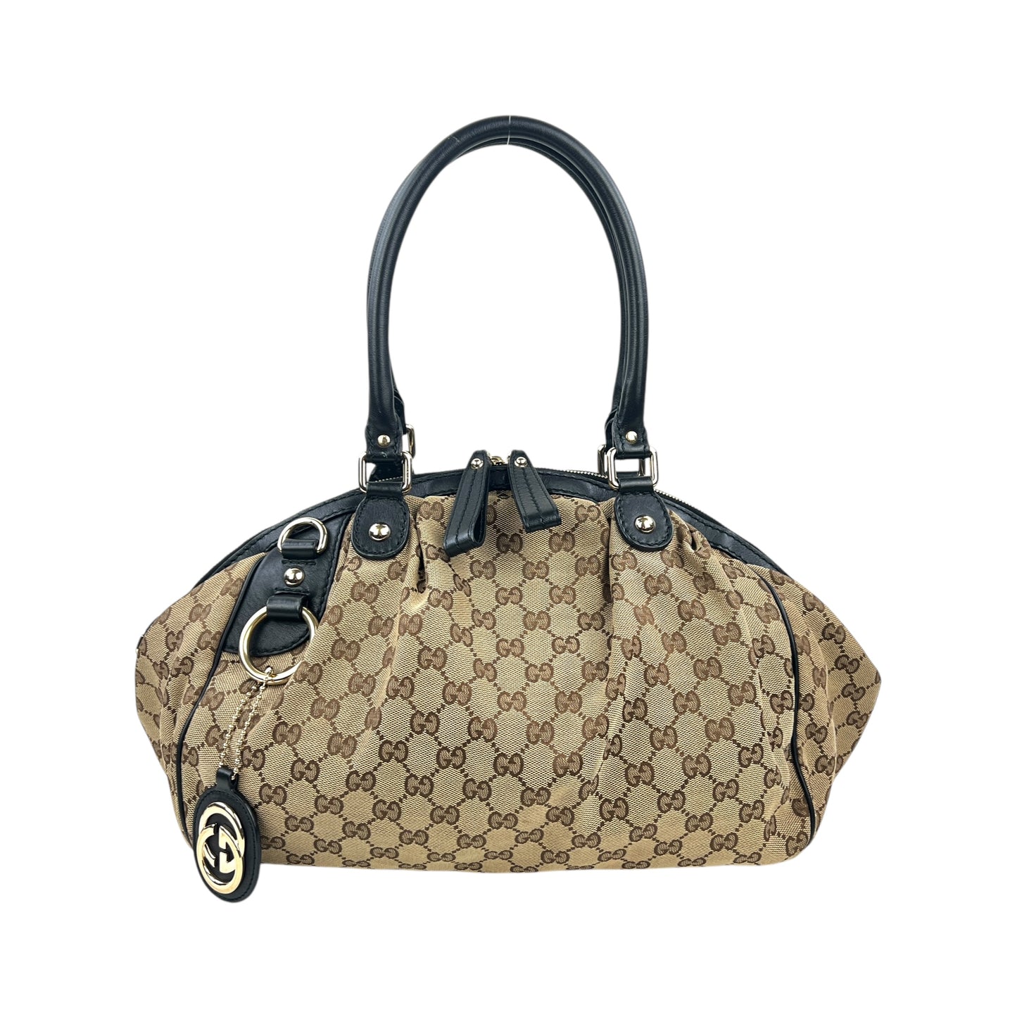 Gucci Monogram Sukey Shoulder Bag