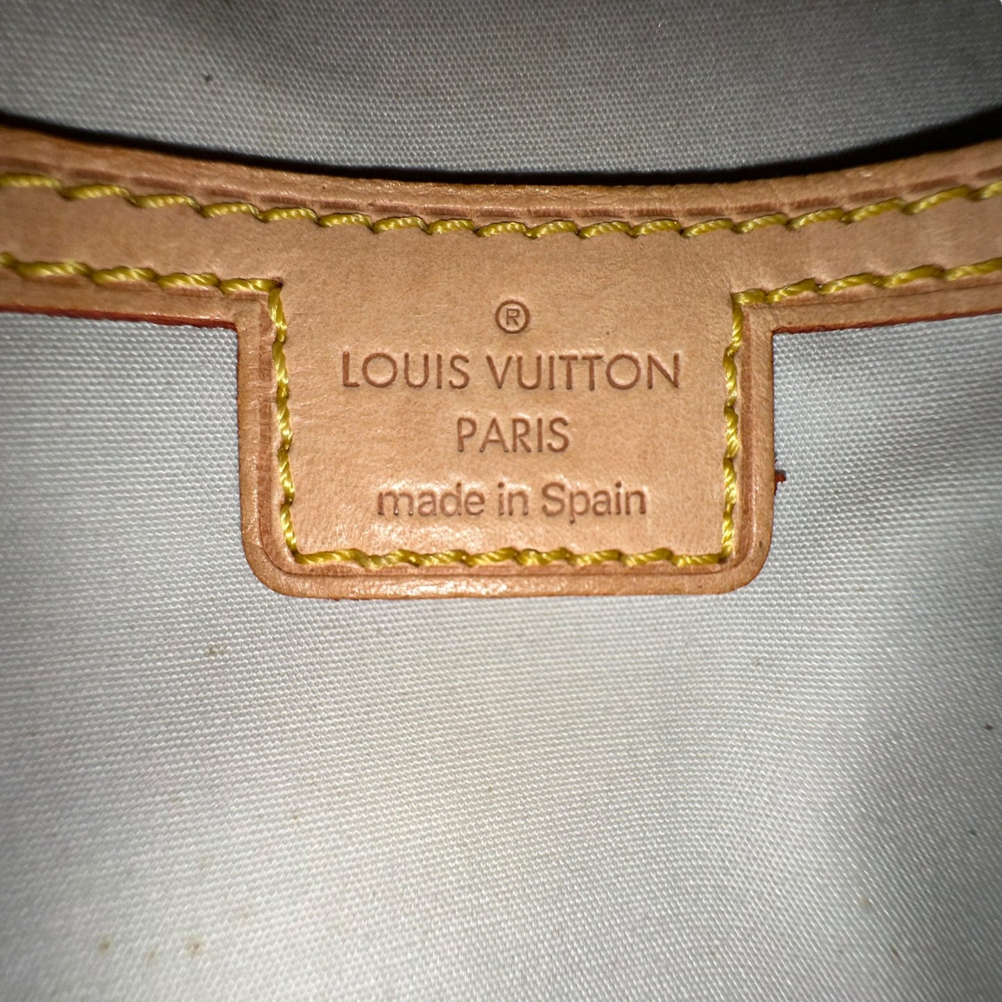 Louis Vuitton Vintage Mini Lin Jean PM Crossbody Bag