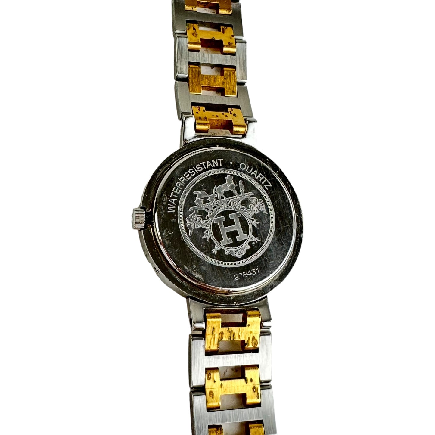 Hermes Clipper Quartz Stainless Steel Watch