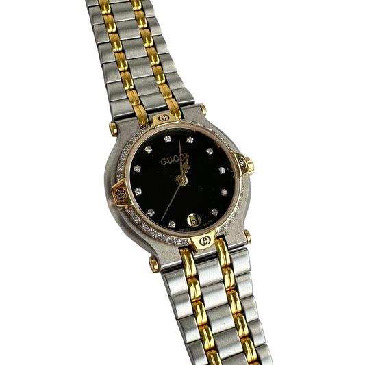 Gucci Vintage Diamond Bezel Watch