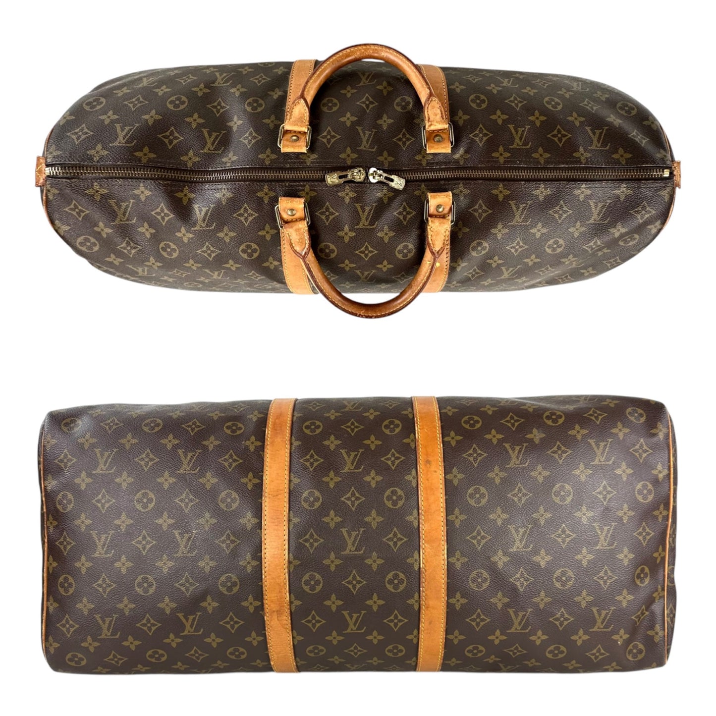 Louis Vuitton Vintage Monogram Keepall 60 Travel Bag