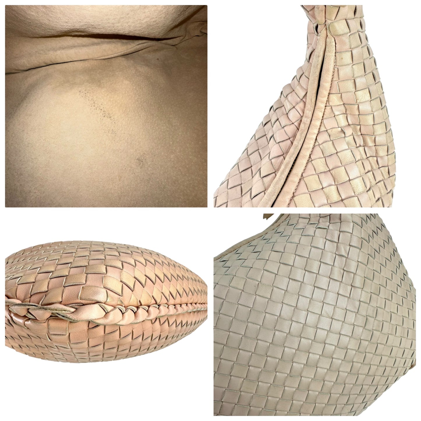 Bottega Veneta Intrecciato Leather Hobo Bag