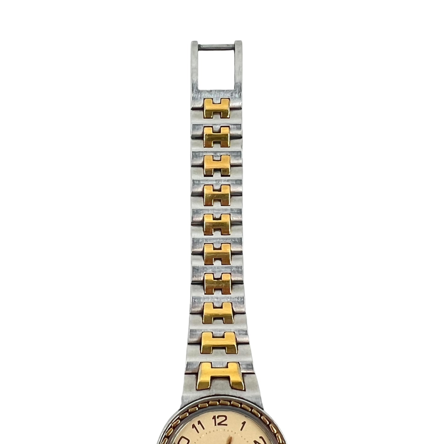 Hermès Vintage Sellier Stainless Steel Watch