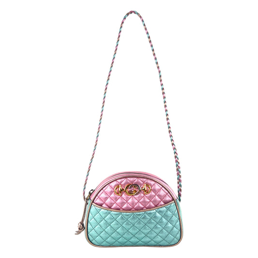 Gucci Mini Trapuntata Tri-Color Crossbody Bag