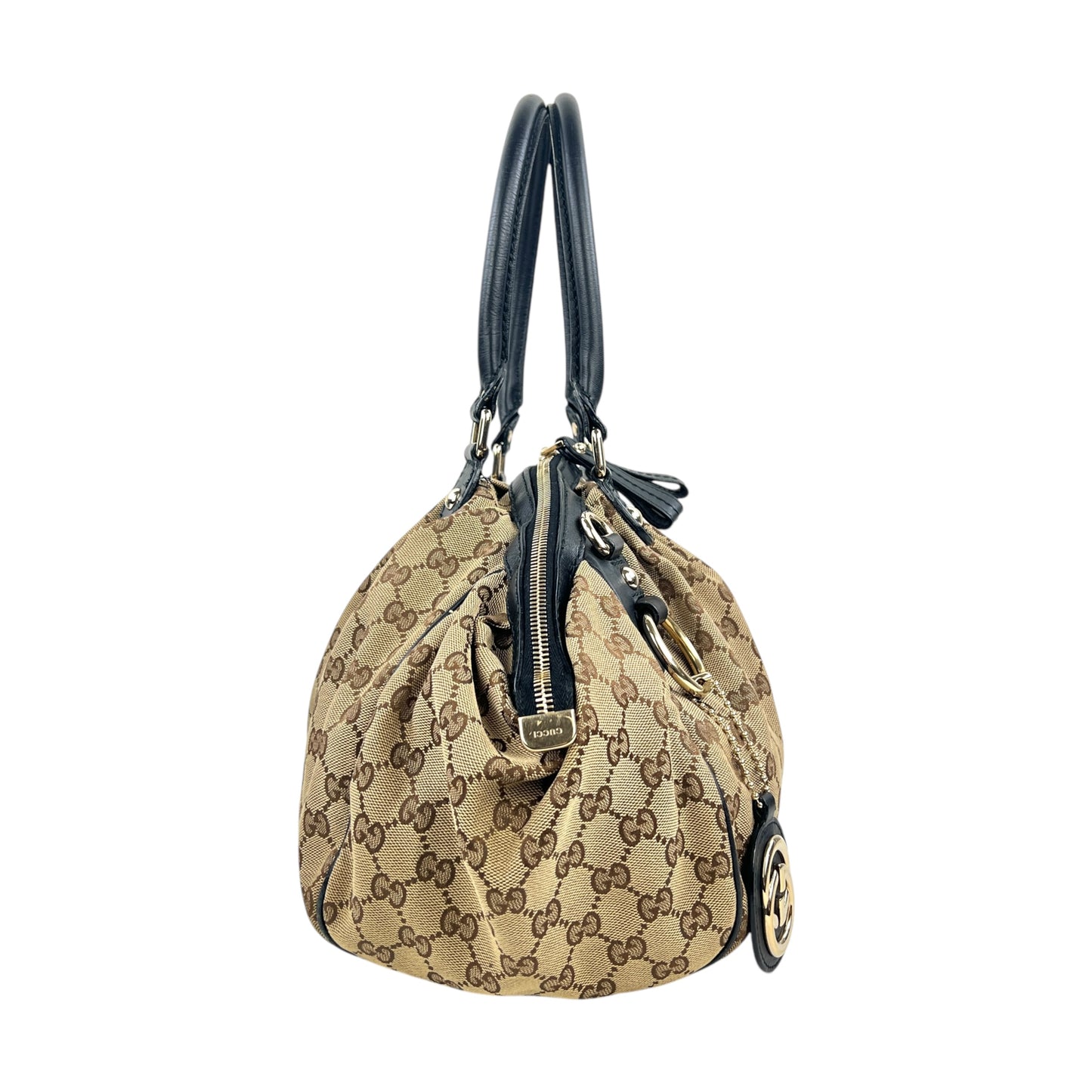 Gucci Monogram Sukey Shoulder Bag