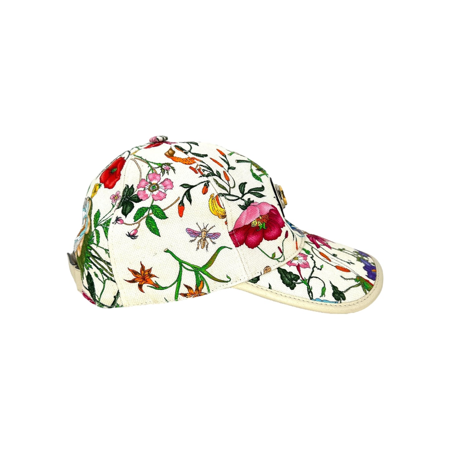 Gucci Flora Canvas Ball Cap