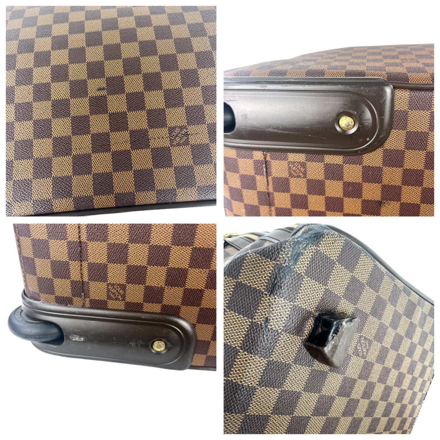 Louis Vuitton Damier Ebene Eole 60 Rolling Travel Bag