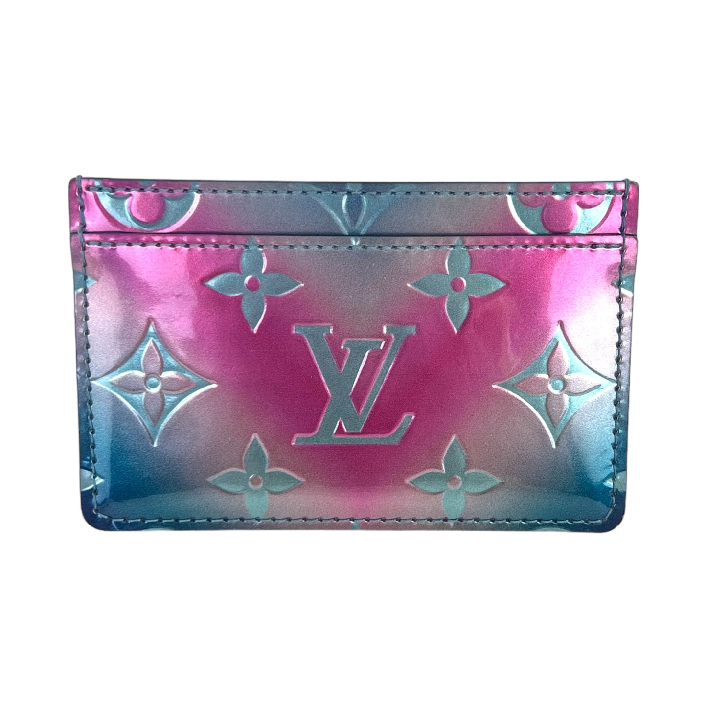 Louis Vuitton Monogram Vernis Limited Edition Metallic Card Holder