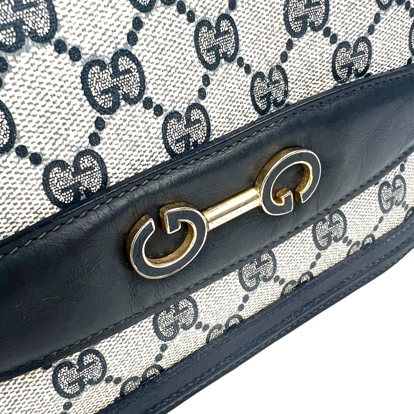 Gucci Vintage Supreme Monogram Shoulder Bag