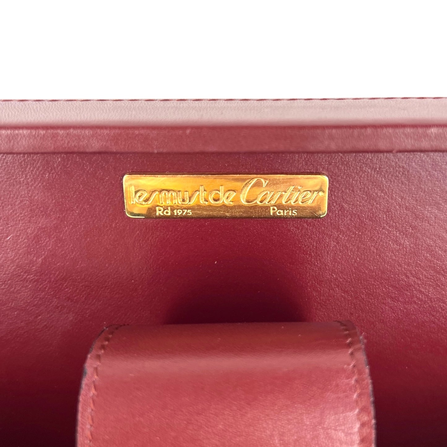 Cartier Vintage Leather Briefcase