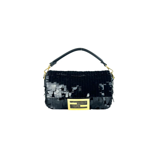 Fendi Sequin Mini Baguette Two-Way Bag