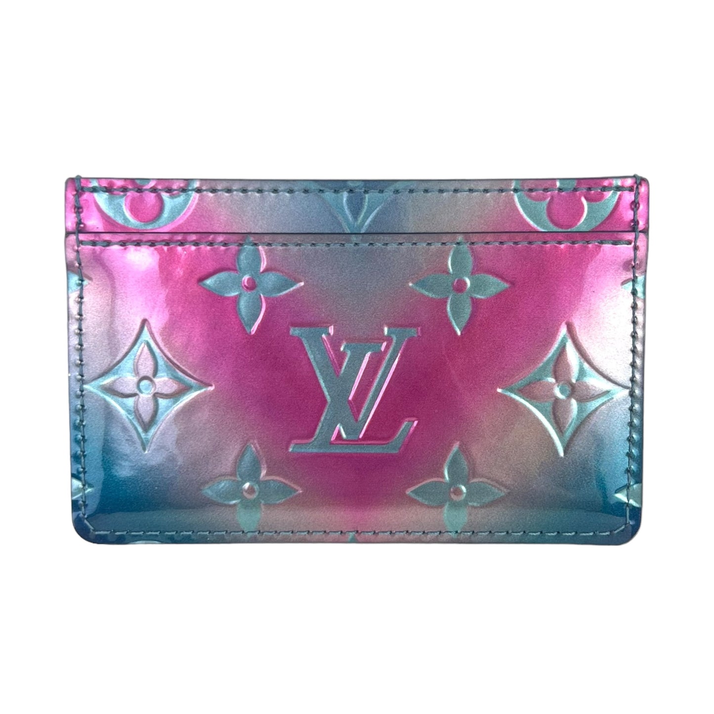 Louis Vuitton Monogram Vernis Limited Edition Metallic Card Holder