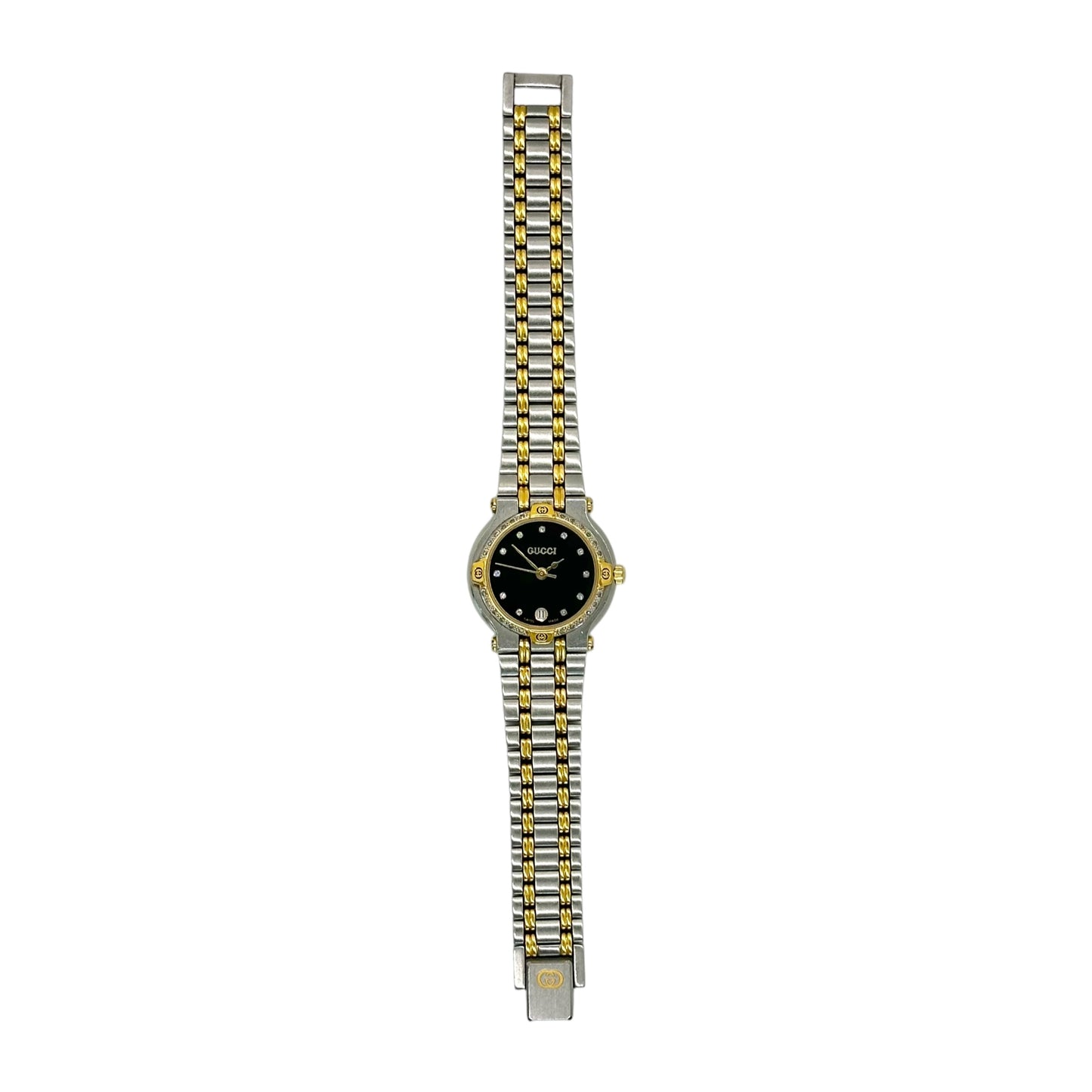 Gucci Vintage Diamond Bezel Watch