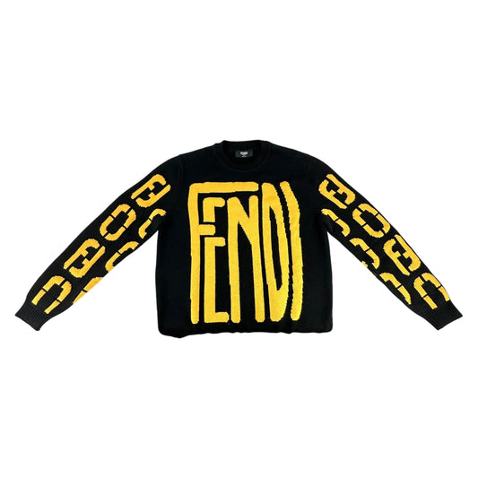 Fendi Maxi Logo Wool Sweater