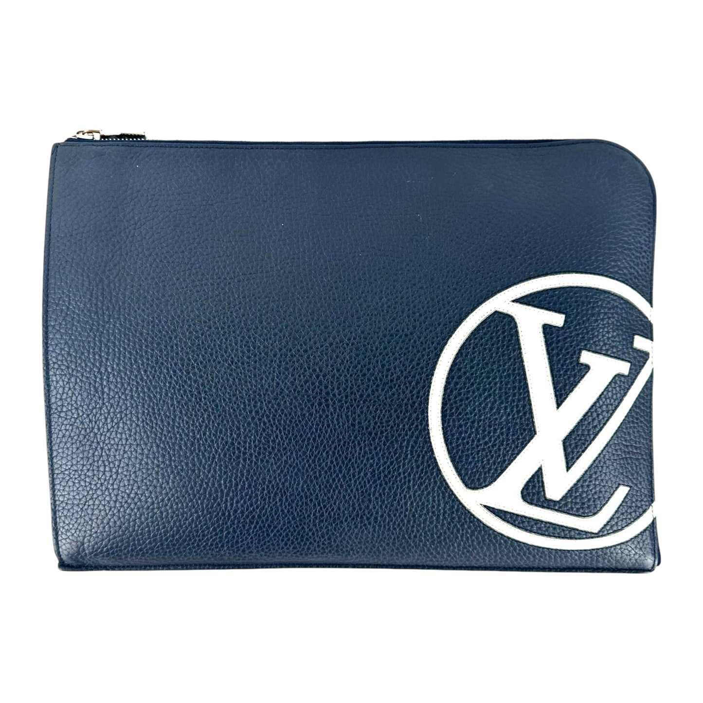 Louis Vuitton Taurillon Leather Clutch Bag