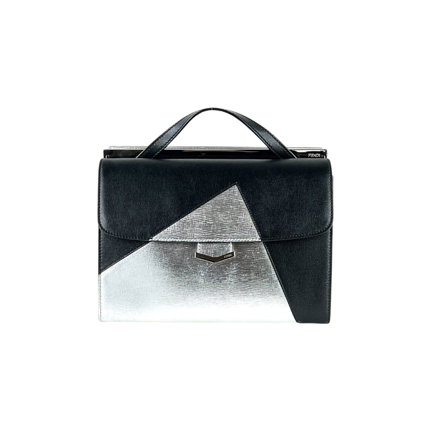 Fendi Demi Jour Leather Two-Way Bag