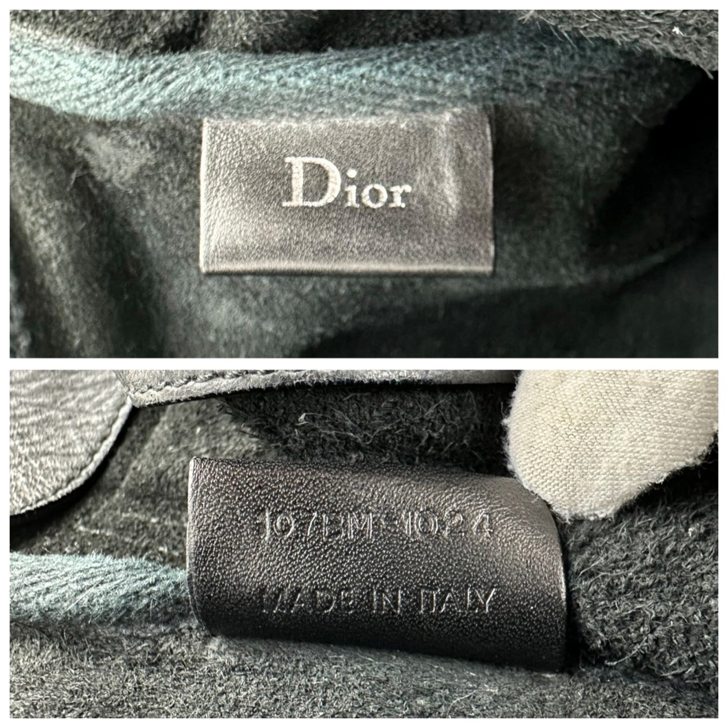 Dior Homme Leather Messenger Bag